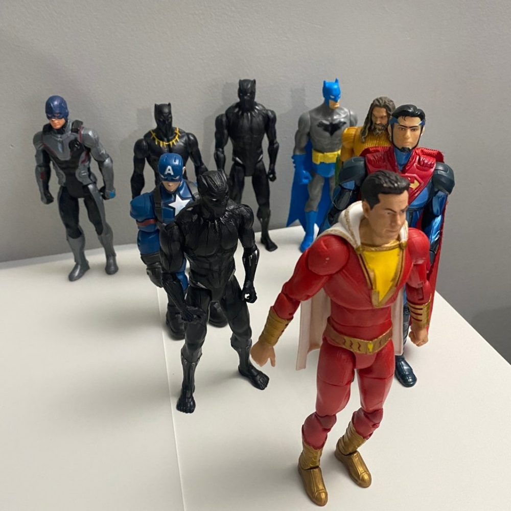 Marvel and dc toys